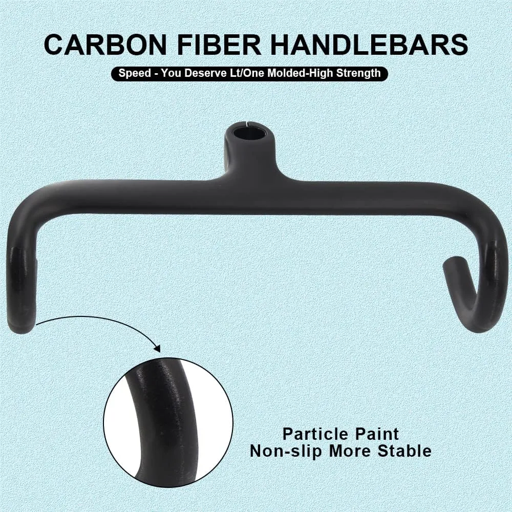 1-1/4 handlebars integrated,road bike handlebars,carbon road bas, RXL SL 31.8mm integrated with stem racing bike integrated aero handlebar carbon road bike handlebars UD 420*90mm fixie bike handlebar