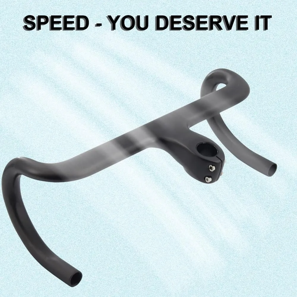 1-1/4 handlebars integrated,road bike handlebars,carbon road bas, RXL SL 31.8mm integrated with stem racing bike integrated aero handlebar carbon road bike handlebars UD 420*90mm fixie bike handlebar