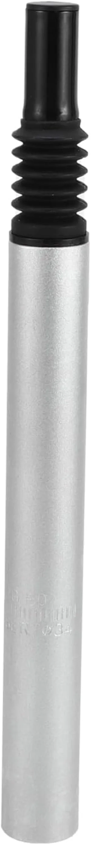1 Pc Universal Bike Seat Posts Shock-Absorbing 33.9x350mm Bike Saddle Post Seat Tube Silver Tone Aluminum Alloy
