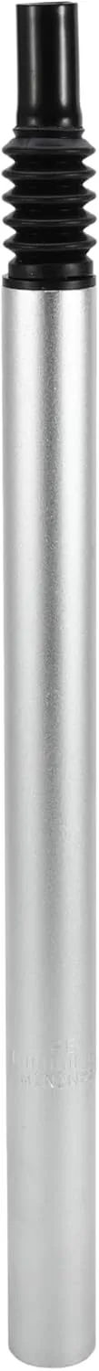 1 Pc Universal Bike Seat Posts Shock-Absorbing 33.9x500mm Bike Saddle Post Seat Tube Silver Tone Aluminum Alloy