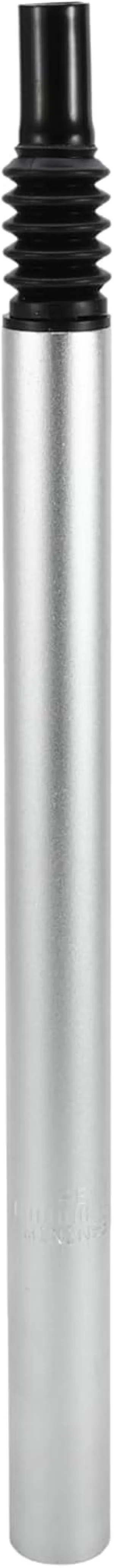 1 Pc Universal Bike Seat Posts Shock-Absorbing 33.9x500mm Bike Saddle Post Seat Tube Silver Tone Aluminum Alloy