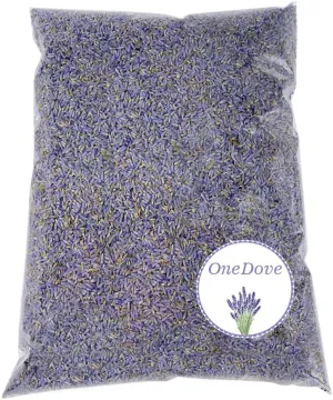 1 Pounds Lavender Buds Dried Flowers,100% Natural Dried Lavender Buds, Ultra Blue Grade (1 Pounds)