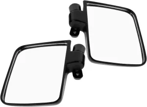 1 Set Golf Cart Rearview Mirrors High Definition Side Mirrors for Enhanced Driving Safety Easy Installation Accurate Reflection Compatible with Golf Carts