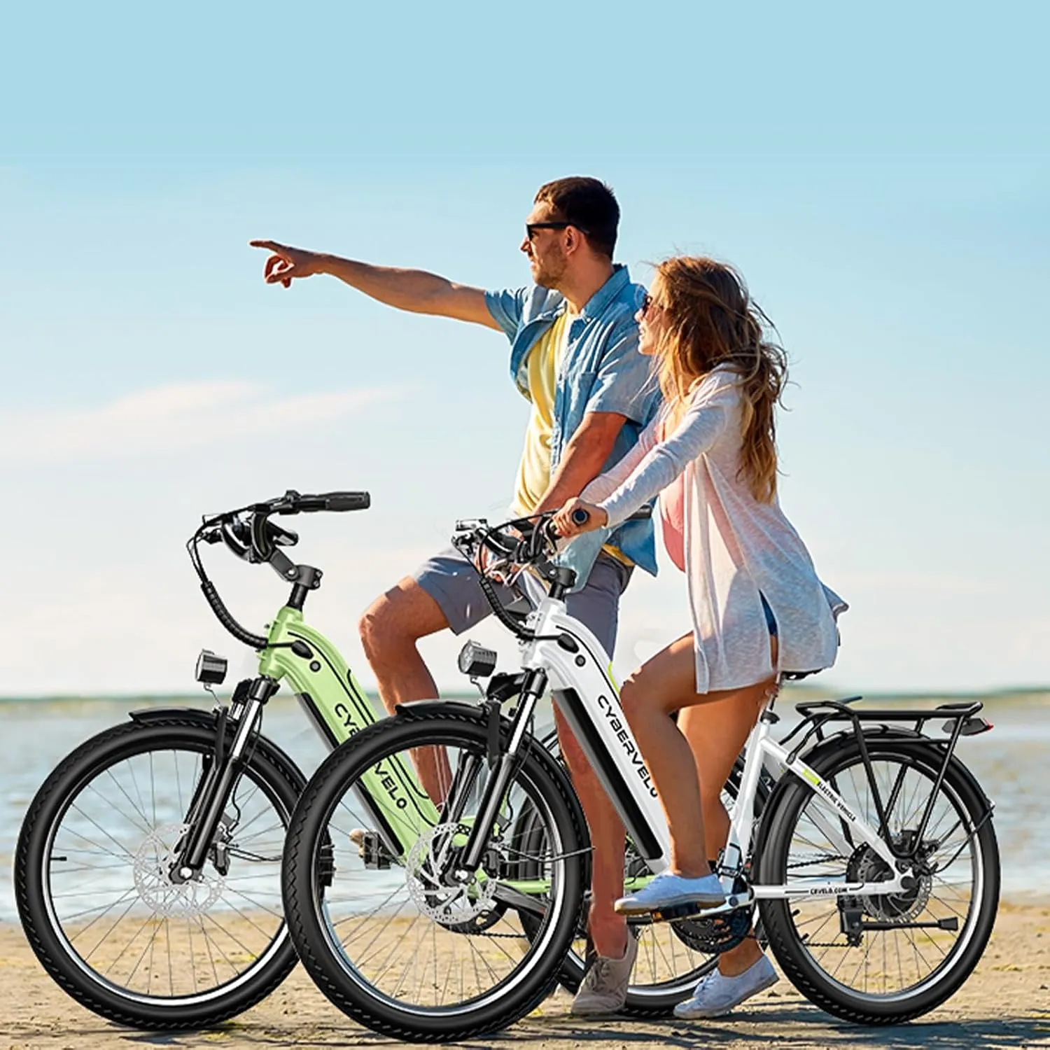 1000 Peak Electric Bike for Adults,up 80 Miles Removable Battery Ebike, 26" Electric E Bike with 7-Speed,Adult Electric Bicycles for Commute Beach Snow Womens All Terrain