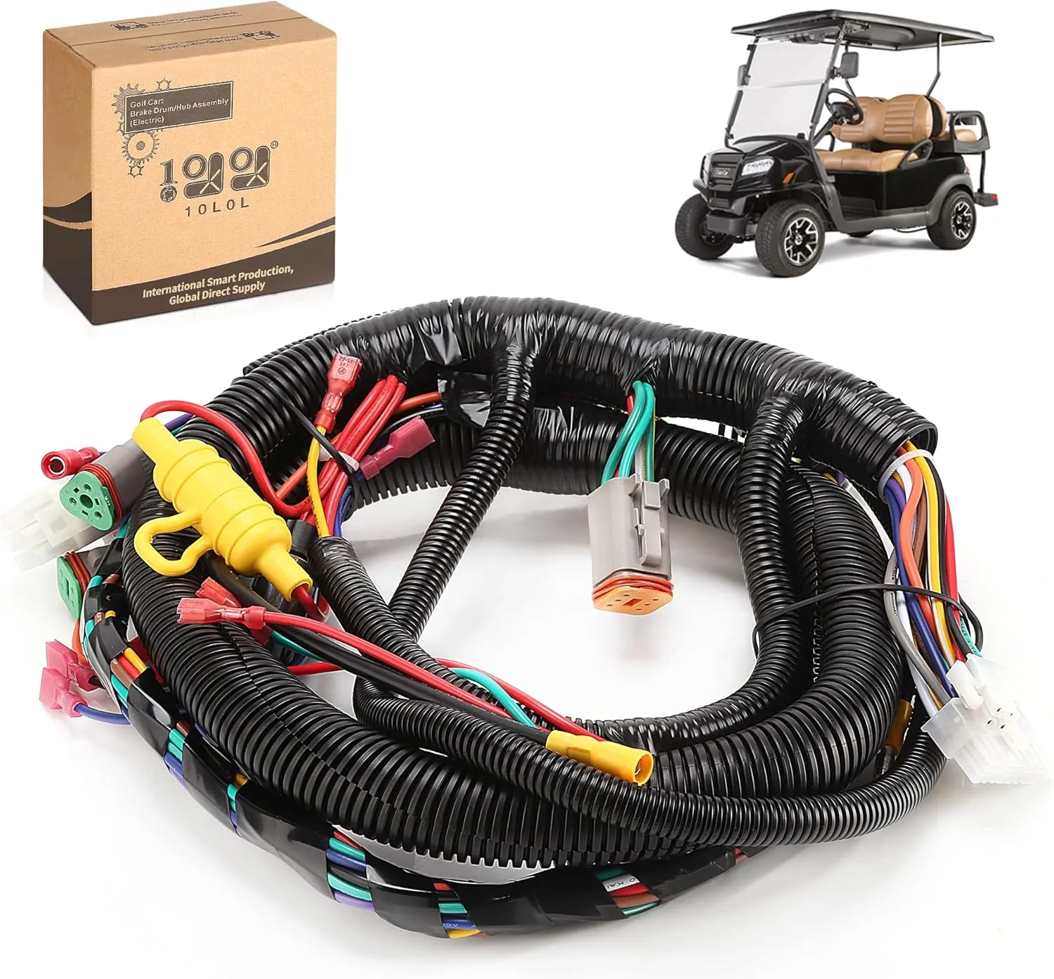 10L0L Golf Cart Main Harness fit for Precedent&Tempo 2014-up Gas and Electric Carts OEM #104023201