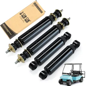 10L0L Golf Cart Shock Absorbers Kit for Club Car DS Electric 1981-up and Gas 1997-up, Front Rear Shocks Replace OEM 1014235 1015813 1010991 1012183 1014236 1013164