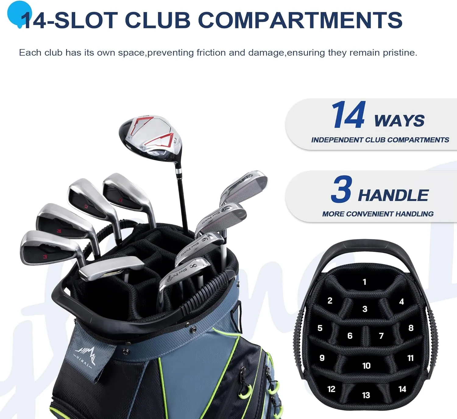14-Way Golf Cart Bag