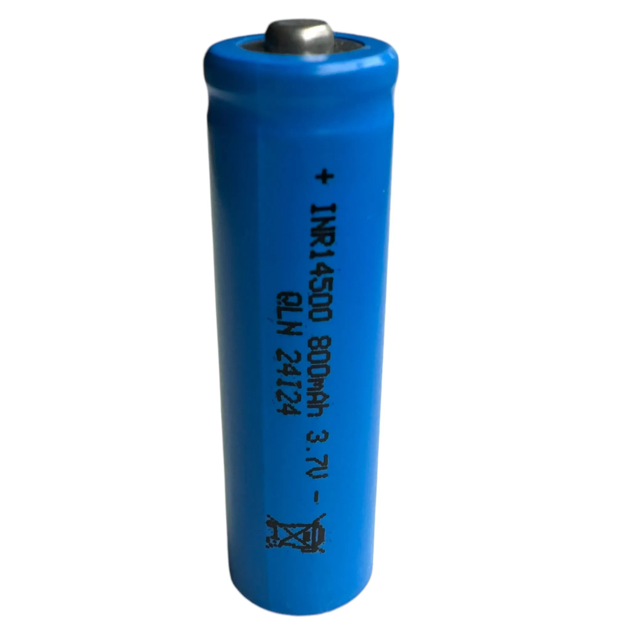 14500 Li-Ion 800mAh BUTTON TOP