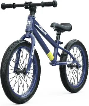 16 Inch Balance Bike for Big Kids Ages 4-8 Years Old Boys and Girls, No Pedal Sports Training Bicycle, Adjustable Seat Pneumatic Tires Quick Assembly