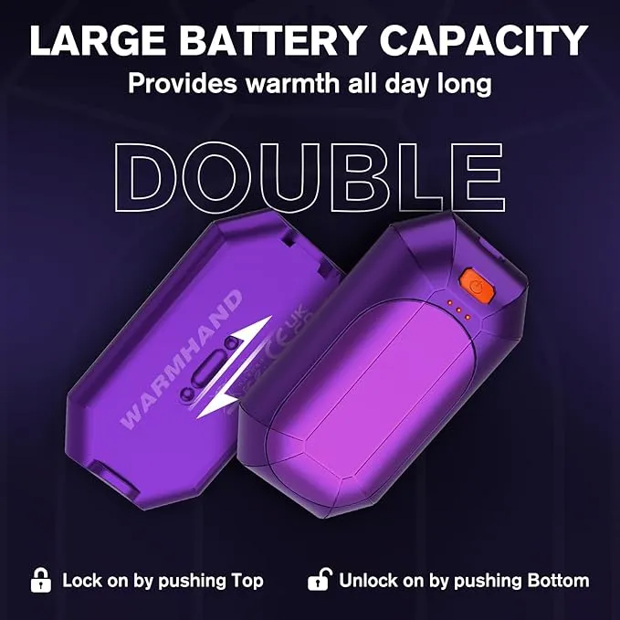 2 Pack 𝐇𝐚𝐧𝐝 𝐖𝐚𝐫𝐦𝐞𝐫𝐬 Rechargeable,Portable Electric Hand Warmers Reusable,USB Handwarmers,Outdoor/Indoor/Working/Studying/Camping/Hunting/Golf/Pain Relief/Game/Warm Gifts for Men Women Kids