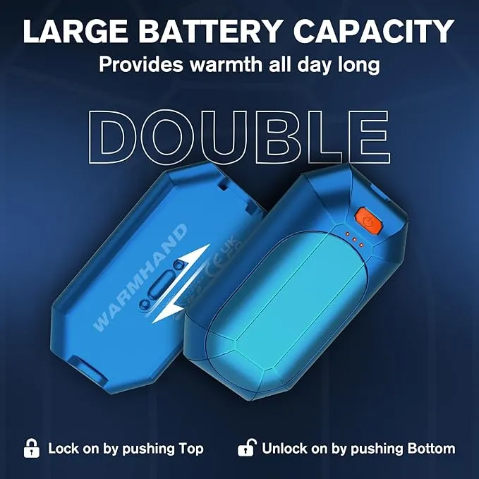 2 Pack 𝐇𝐚𝐧𝐝 𝐖𝐚𝐫𝐦𝐞𝐫𝐬 Rechargeable,Portable Electric Hand Warmers Reusable,USB Handwarmers,Outdoor/Indoor/Working/Studying/Camping/Hunting/Golf/Pain Relief/Game/Warm Gifts for Men Women Kids