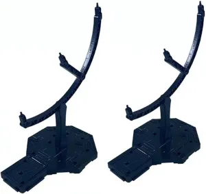 2-Piece Action Figure Display Stand,Adjustable 3-Tier Support Arms, Suitable For Displaying Gundam Model Characters And Action Characters (HG)