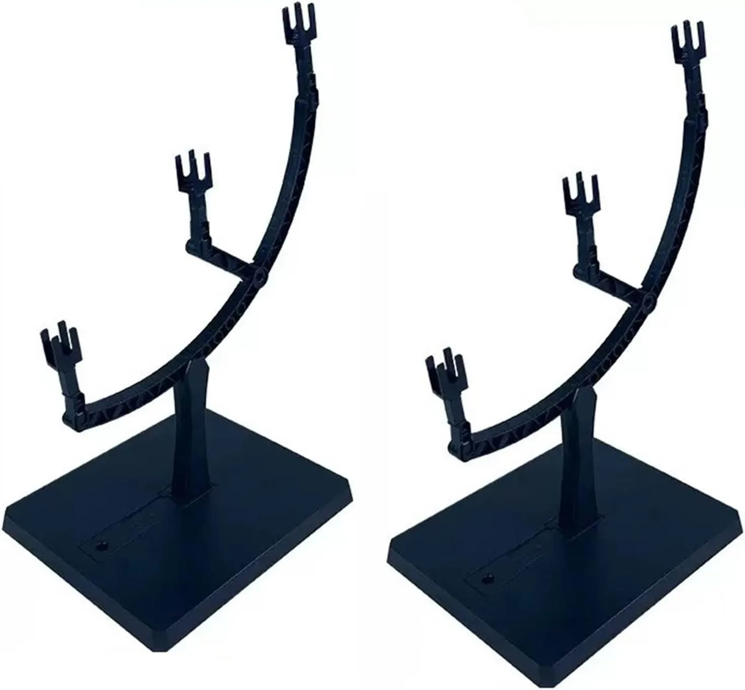 2-Piece Action Figure Display Stand,Adjustable 3-Tier Support Arms, Suitable For Displaying Gundam Model Characters And MG/HG/RG/EW Action Characters (MG)