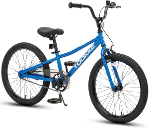 20 Inch Kids' Bike Ages 5-12, 7-Speed Mountain Bike Birthday Gifts Bicycles for Boys Girls Present, Outdoor Cycling City Snow Mountain Bikes