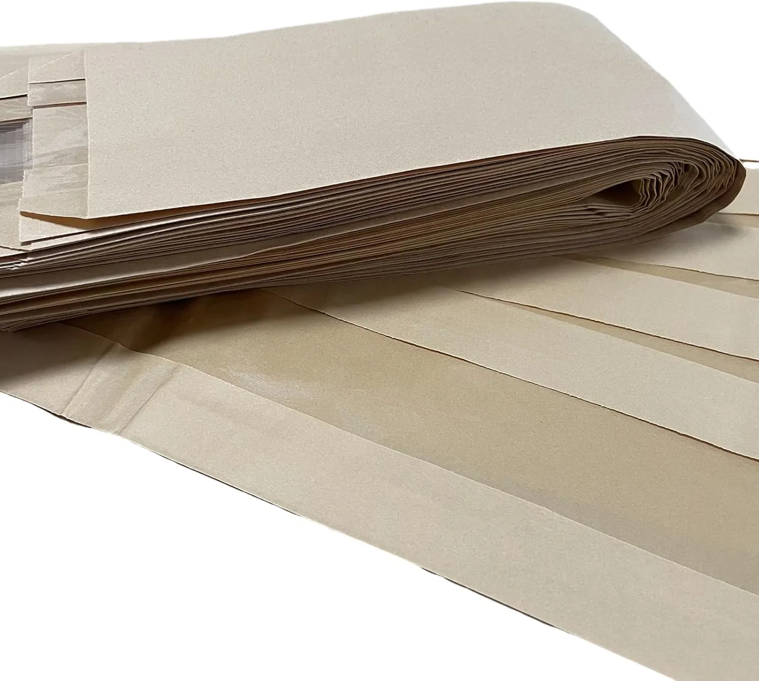 200 Pieces Baguette Bags,Kraft Paper Long French Bread Bags for Homemade Bread with Clear Front Window(23.5 x 4.3 x 1.6 Inch)