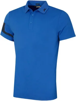 2024 J.Lindeberg Heath Regular Fit Golf Polo Nautical Blue Small