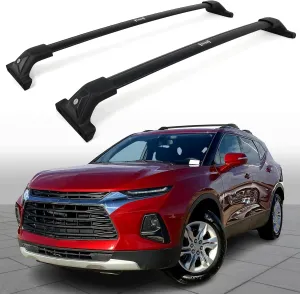 265lbs Lockable Heavy Duty Roof Rack Cross Bar for 2019-2025 Blazer Cargo Bar Multi Functional Design for Bike Kayak Luggage