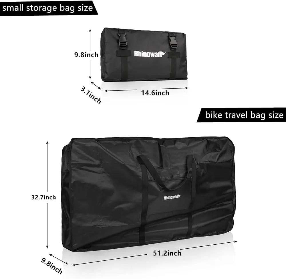27.5 Inch Bike Transport Case - Fits 27.5 Inch or Below MTB & Road Bikes for Air & Train Travel