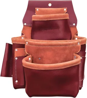 3-Pouch Pro Fastener Bag with Holders