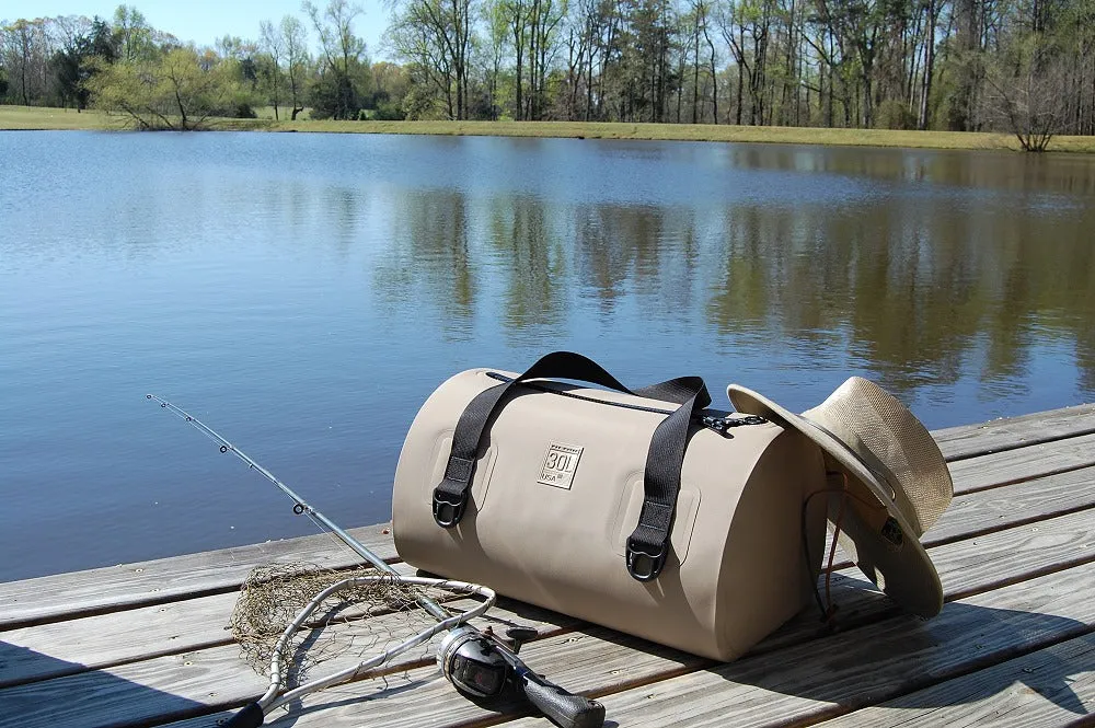 30L Waterproof USA Duffel – Coyote Brown