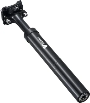 31.6mm Bike Suspension Seat Post Shock Absorber Damper Replacement Seatpost 400mm Length 50mm Travel Aluminum Adjustable