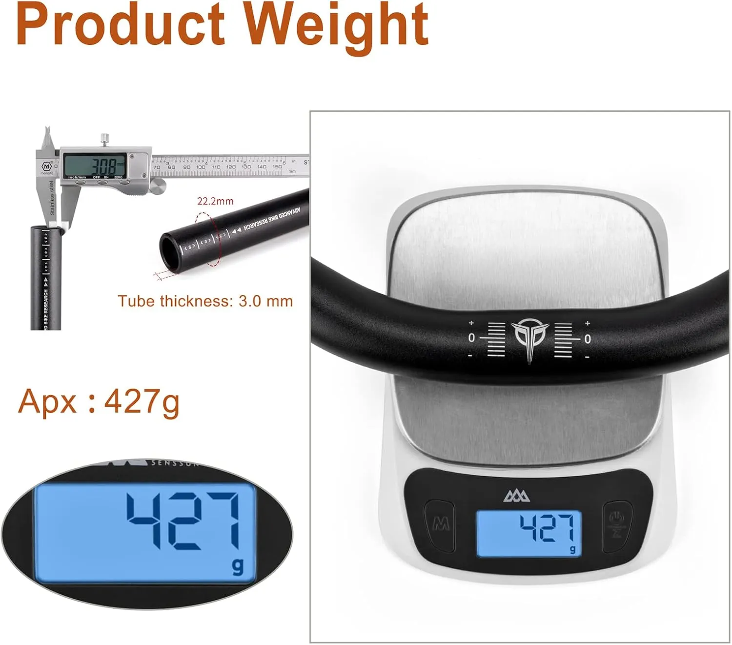 31.8 Bike Handlebar - 25mm, 55mm, 70mm, 90mm,120mm Riser Handlebar - 780mm Aluminium Alloy Mountain Bike Bicycle Handlebars