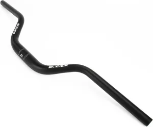 31.8 Bike Handlebars 720mm, 86mm Rise Bicycle Handlebars 10° Backsweep Alloy Riser Handle Bars for Mountain Bike, MTB, E Bikes, Road Dirt Bike, Cruiser, 1 1/4 inch, Sand Blasted