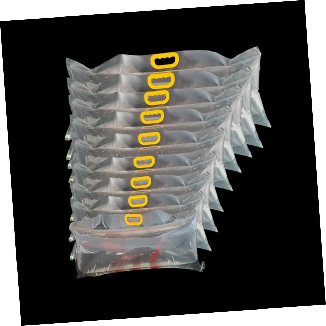 4pcs Live Fish Packing Bags Oxygen Filling Seafood Carry Bags for Supermarkets for Fish Farms and Pet Stores Random Handle -grade Material