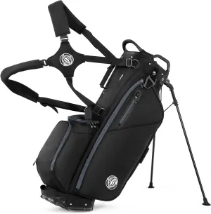 7 Way Golf Stand Bag, Lightweight Golf Bags for Men Women with Full-Length Dividers, 8 Pockets, Ergonomic Adjustable Strap, Weather-Resistant