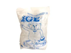 7lbs BPA Free Food Grade Safe Plastic Ice Bags (Pack of 100) Puncture Proof 8 x 22 inch (1.5 mil) with Twist Ties