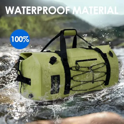 80L Dry Bag Large Waterproof Bag Roll-Top Heavy Duty Fishing Duffel Bag