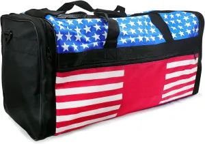 AAMA US Flag Martial Arts Taekwondo Sparring Gear Equipment Bag - Stars and Stripes
