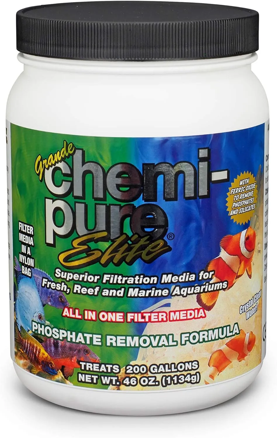ABE16745 Chemipure Elite Grande for Aquarium, 46 Oz. (1332g)