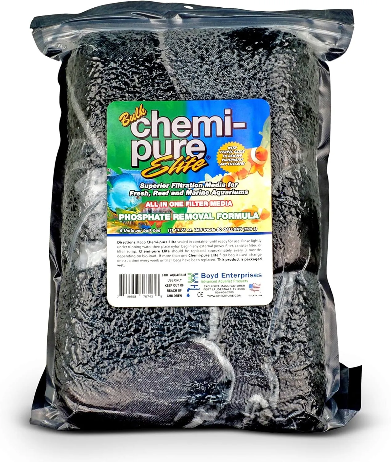 ABE767438 Chemi Elite Bulk for Aquarium, 11.74-Ounce (Packaging may vary)