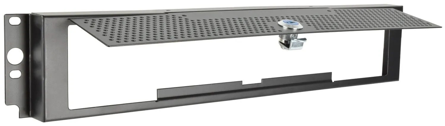 Adastra Rack Security 2U Panel for Flightcase Rack Cabinet Mesh Protective Cover