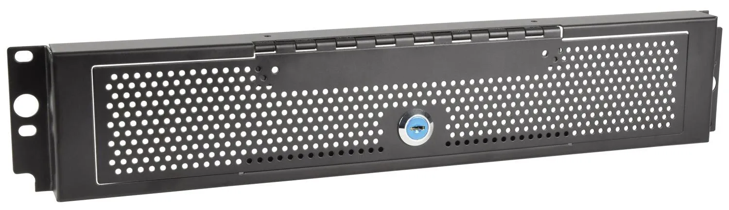 Adastra Rack Security 2U Panel for Flightcase Rack Cabinet Mesh Protective Cover
