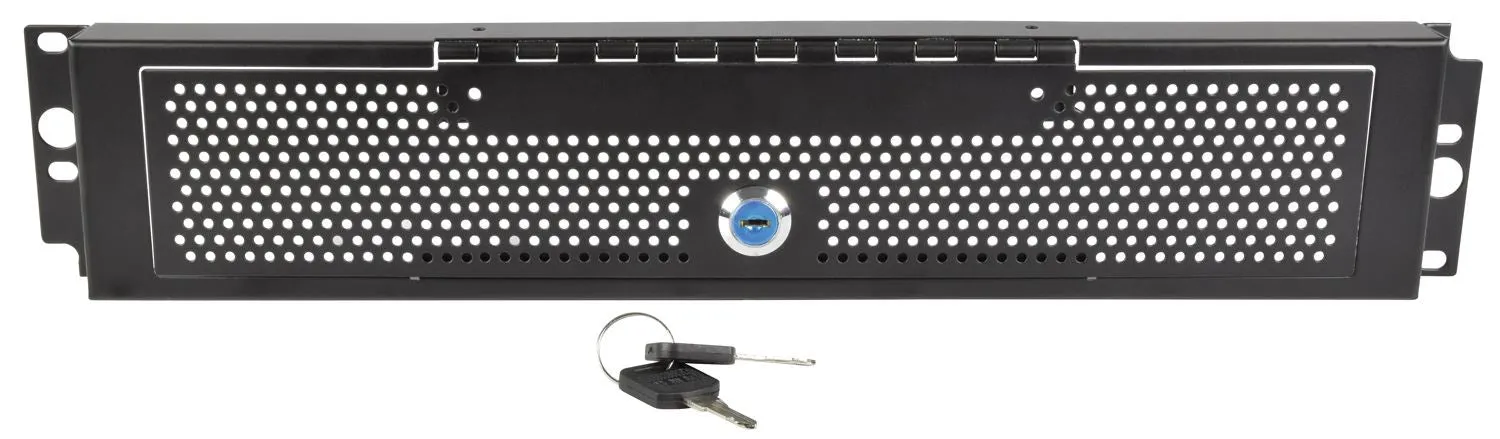 Adastra Rack Security 2U Panel for Flightcase Rack Cabinet Mesh Protective Cover