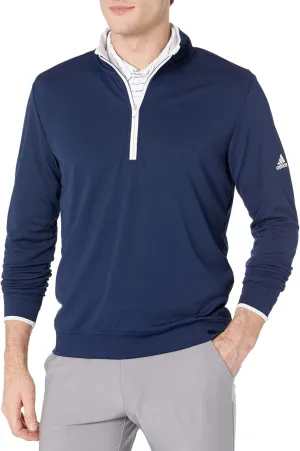 adidas Men's Quarter Zip Golf Pullover