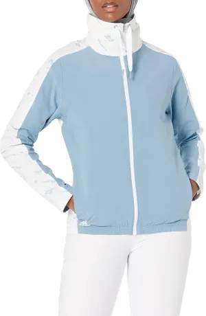 adidas Women's Printed Primeblue Golf Jacket