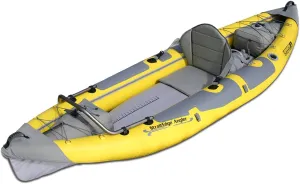 Advanced Elements StraitEdge™ Angler Inflatable Kayak - AE1006-ANG Fishing Kayak with Rod Holders and Bag and Pump- 9' 8" - 41 lbs - Yellow