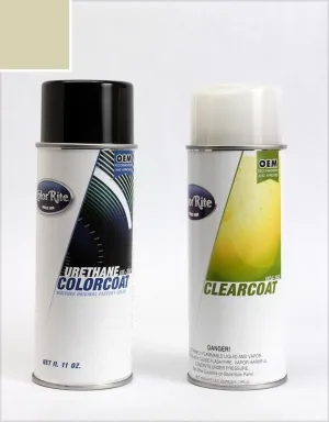 Aerosol for Land-Rover LR3 Automotive Touch-up Paint - Atacama Sand Metallic Clearcoat 916/NAU - Value Package