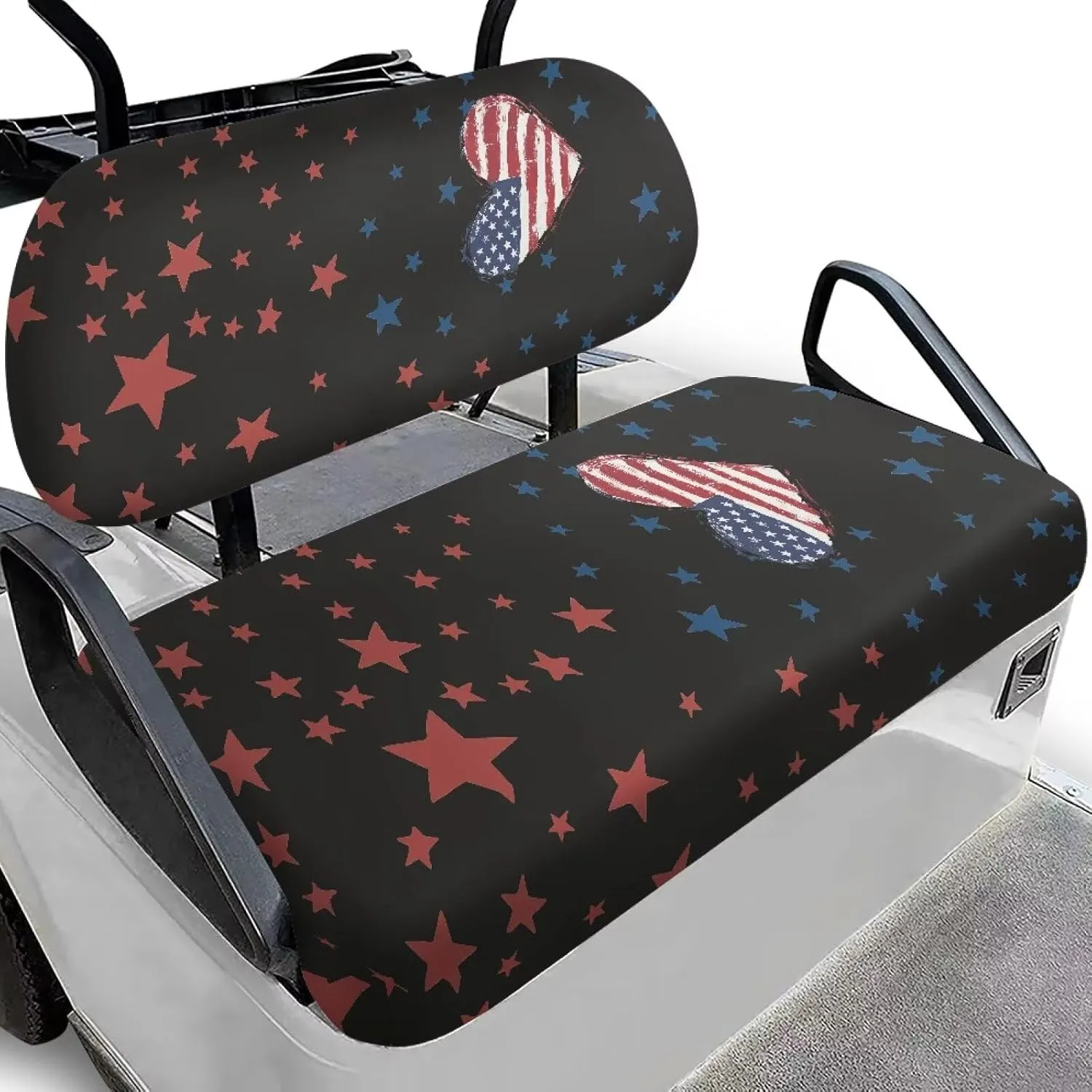 AFPANQZ Golf Cart Seat Cover for Summer - Breathable, Anti-Hot, Waterproof Easy to Install and Clean Golf Cart Blanket