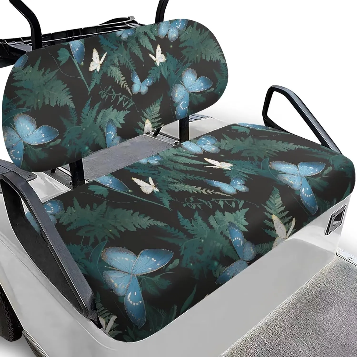 AFPANQZ Golf Cart Seat Cover - Universal Fit for Most 2-Person Golf Carts Washable Golf Cushion Protection Cover
