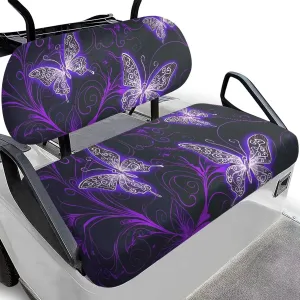 AFPANQZ Golf Cart Seat Cover - Universal Fit for Most 2-Person Golf Carts Washable Golf Cushion Protection Cover