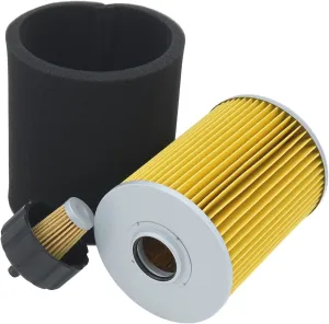 Air Filter Fit for Yamaha G2 G5 G8 G9 G11 Gas Golf Cart Air Pre Filter Replace J38-14450-00 J10-14417-01 with G14 Tank Fuel Filter 8R4-24560-00-00 8F3-25460-00
