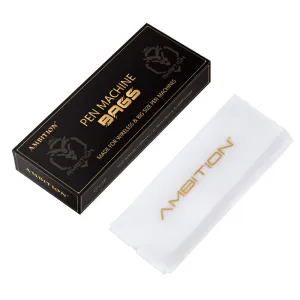 Ambition 200pcs Tattoo Machine Bags - Disposable Cartridge Tattoo Pen Covers Rotary Tattoo Machine Sleeves Protective Bags