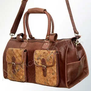 American Darling ADBGI124A Duffel Genuine Leather Women Bag Western Handbag Purse