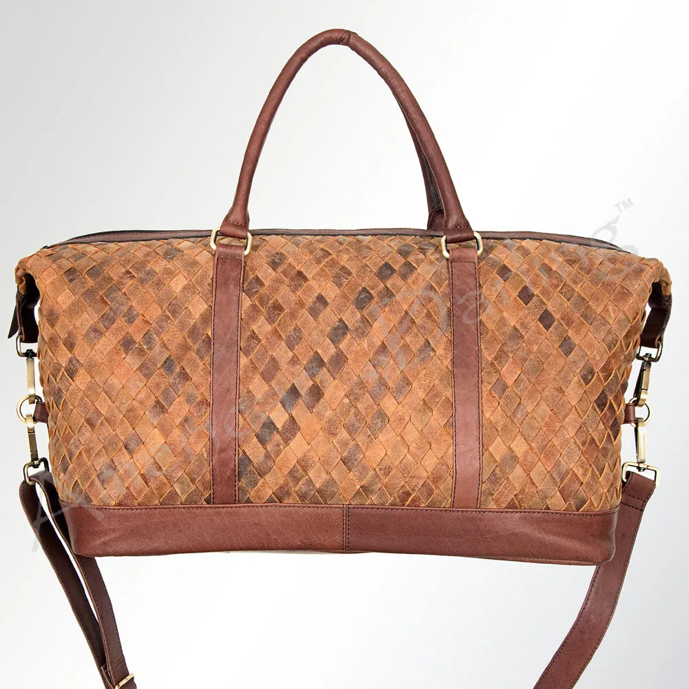 American Darling ADBGI134A Duffel Genuine Leather Women Bag Western Handbag Purse