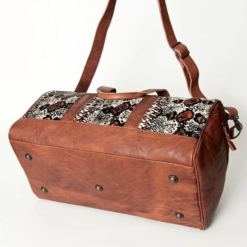 American Darling ADBGS174A Duffel Hair On Genuine Leather women bag western handbag purse