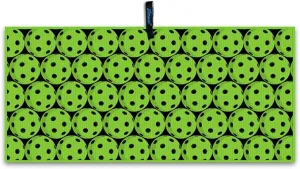 Amuse Sweat Towel - Cooling Pickleball and Golf Towels for Men and Women - Sports Gear Essentials and Bag Accessories – Funny Kitchen Gifts with Cool Balls Design (Pickleball- Balls)